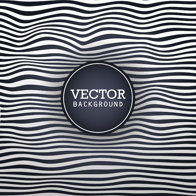 Vector typography and white and black  pattern background