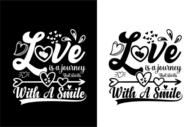 Vector typographyvalentines day tshirt design