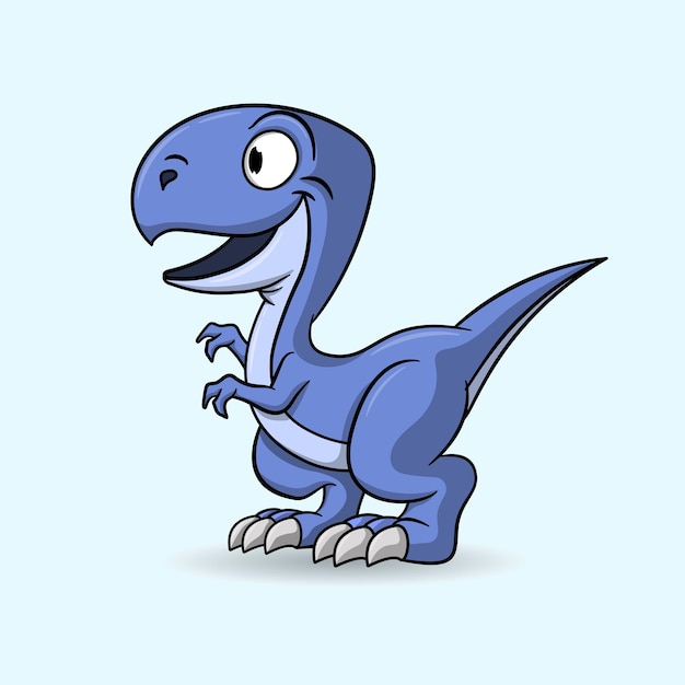 Vector tyrannosaurus cartoon vector