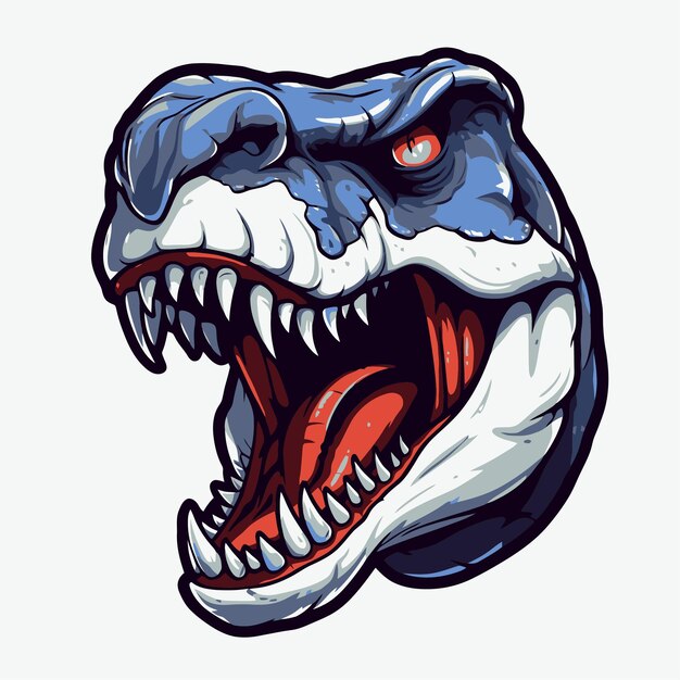 Tyrannosaurus-mascotte