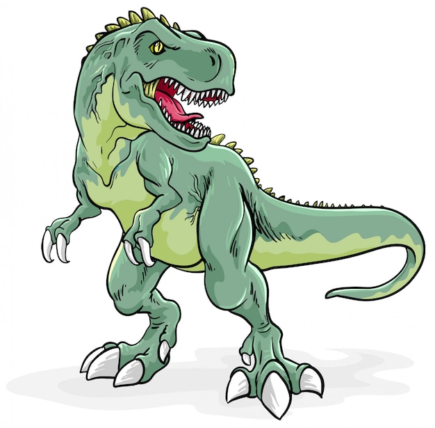 Tyrannosaurus rex illustratie