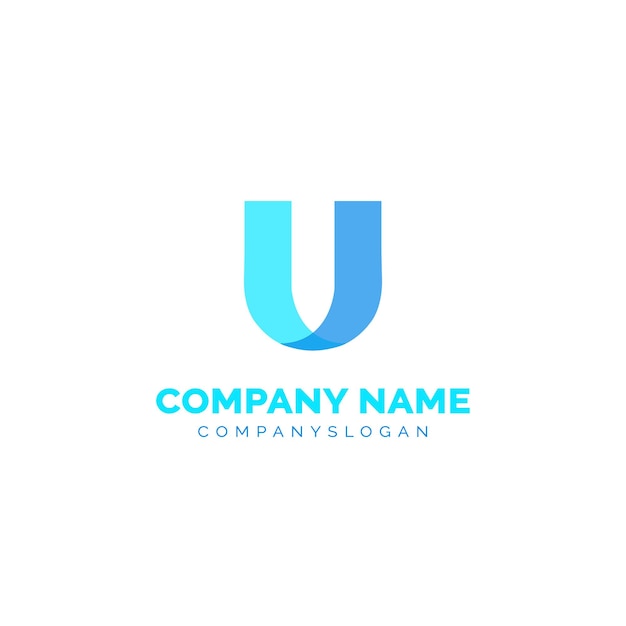 U abstract logo