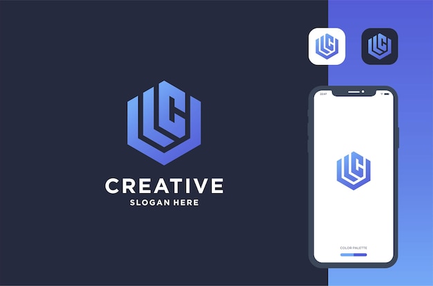 u l c 로고 디자인 비즈니스 브랜드 영감