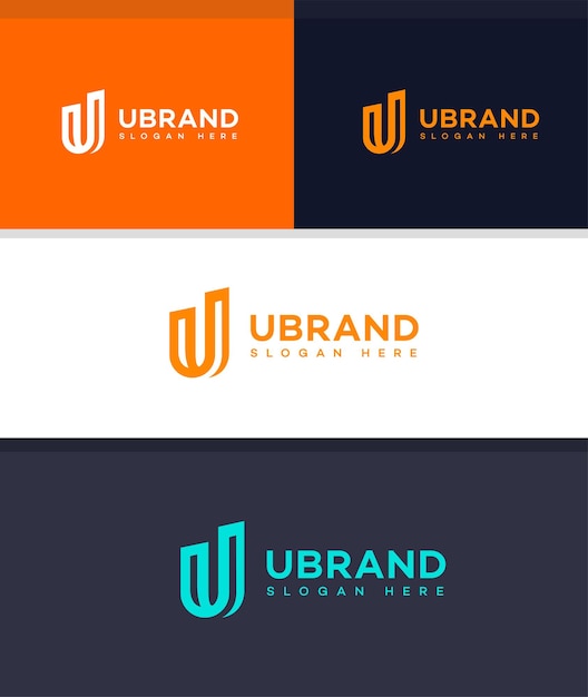 U Letter Logo Icon Brand Identity Sign Symbol Template