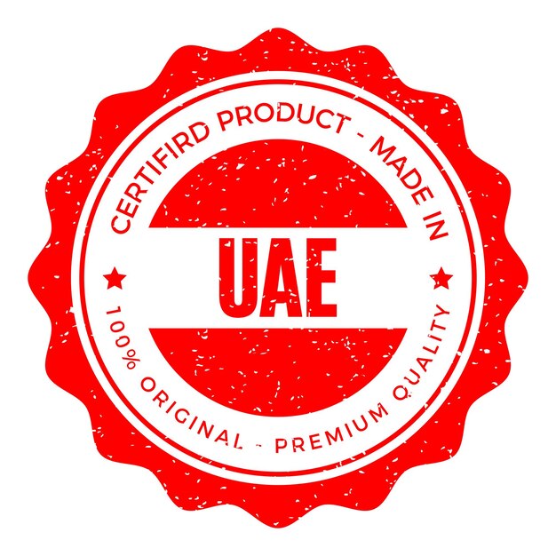 ベクトル uae 国のゴム印