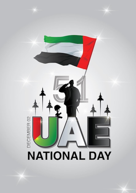 Vector uae national day