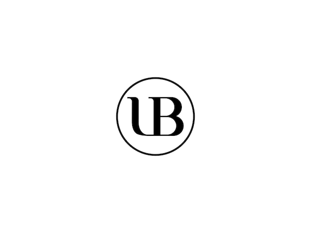 Vector ub logo design