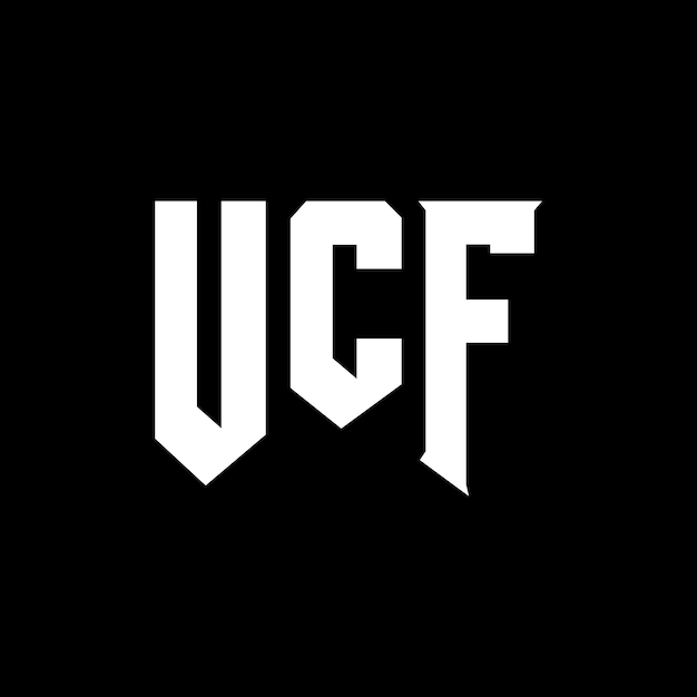 UCF letter logo ontwerp voor technologiebedrijf UCF logo ontwerp zwarte en witte kleurencombinatie UCF logo UCF vector UCF ontwerp UCF icoon UCF alfabet UCF typografie logo ontwerp