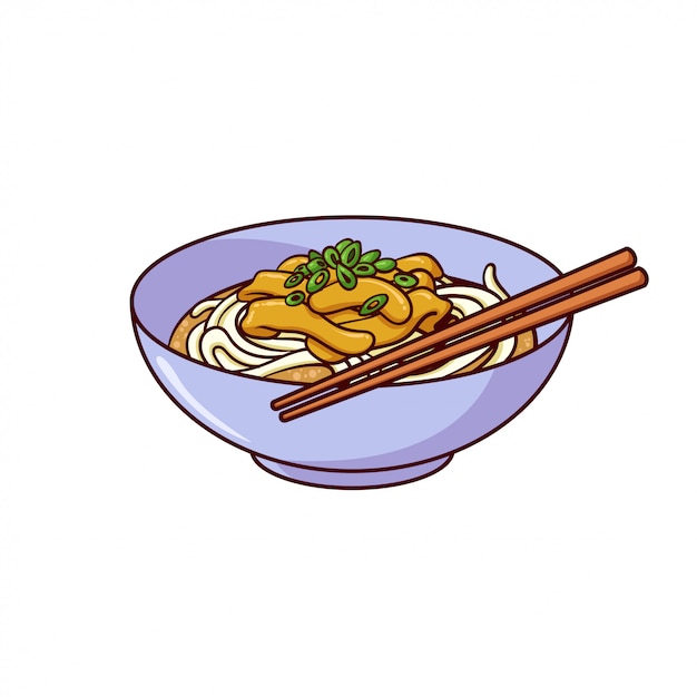 Udon è un alimento tipico dal giappone