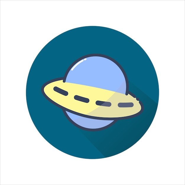 UFO Cartoon Moderne Vector