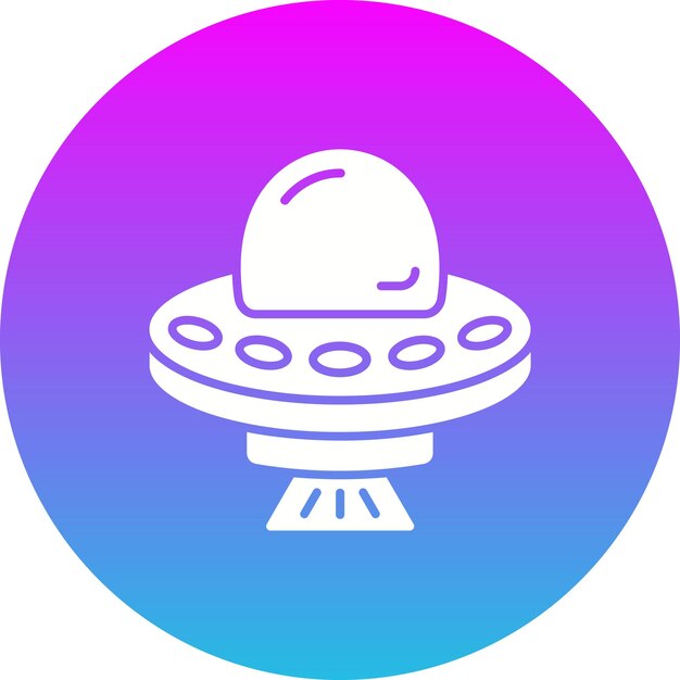 Vector ufo icon