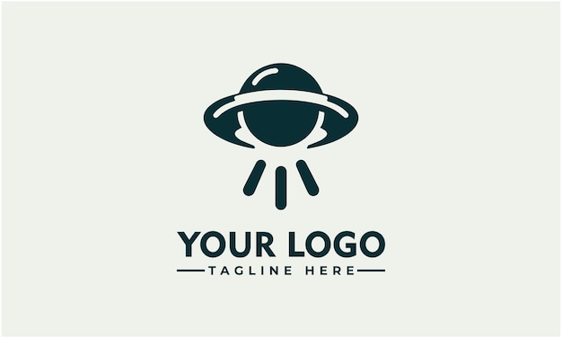 Ufo Logo Vector Astronaut logo Vector Design UFO vector logo for Business Identity