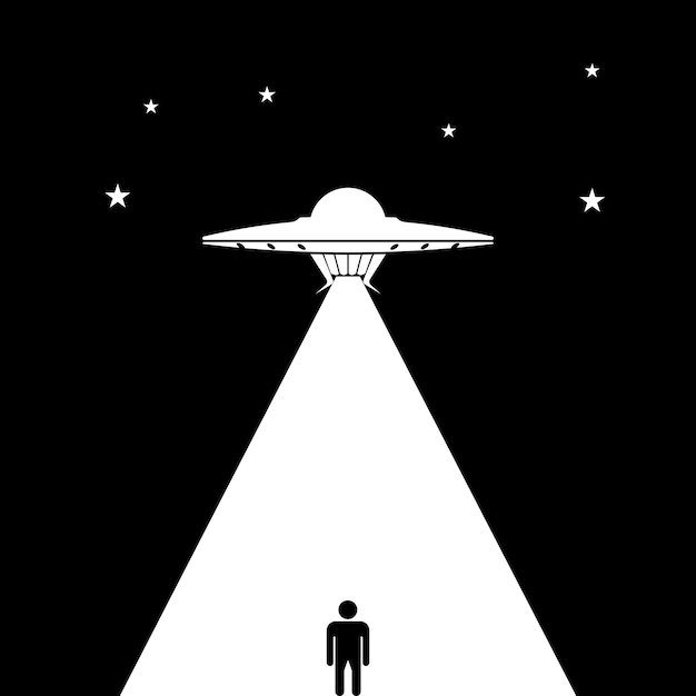 Vector ufo-pictogram