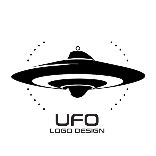 UFO vector logo ontwerp