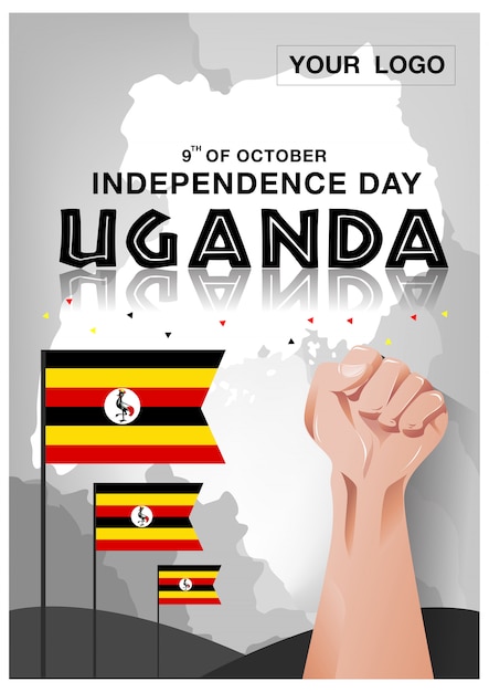 Uganda independence day background