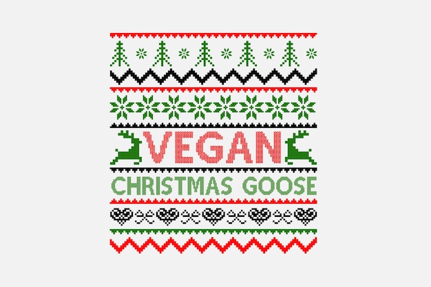 Vector ugly christmas svg design