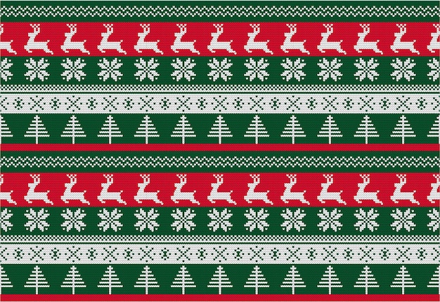 ugly Christmas sweater knitting pattern