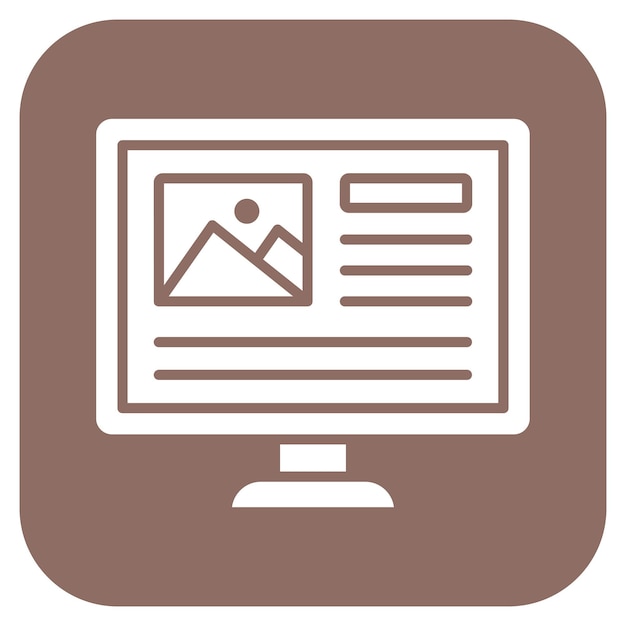 Ui Design icoon vector afbeelding Kan worden gebruikt voor informatica