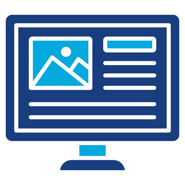Ui Design icoon vector afbeelding Kan worden gebruikt voor informatica