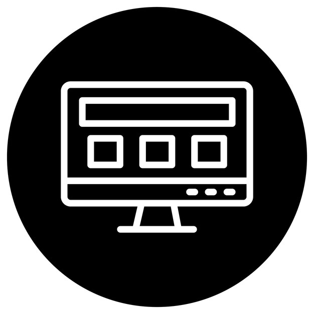 Ui design Vector Icon Design Illustration