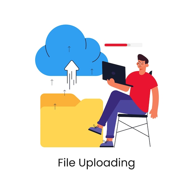 UX デザインのウェブベクトルイラスト