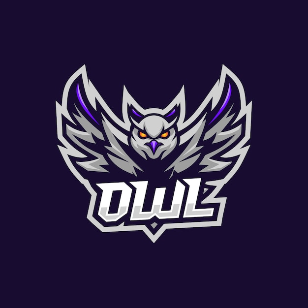 Uil esport logo geweldig