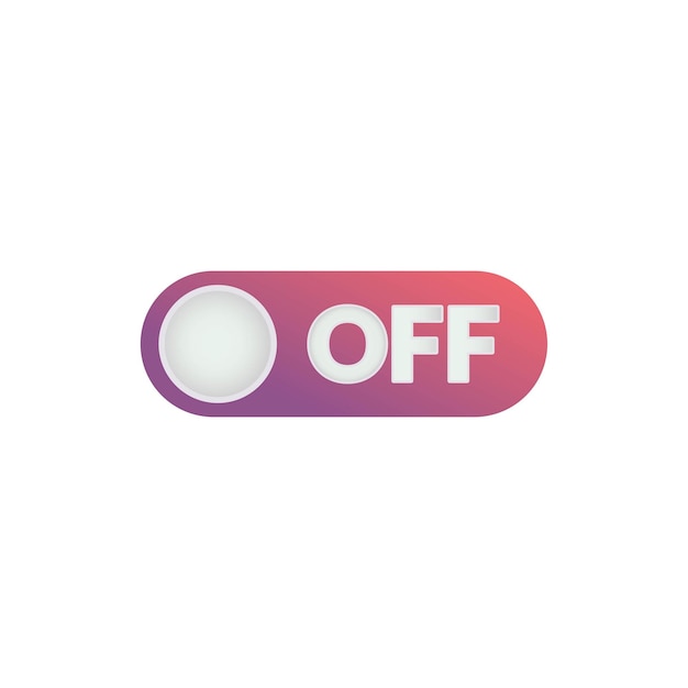 uit knoppen icoon vlakke vector illustratie