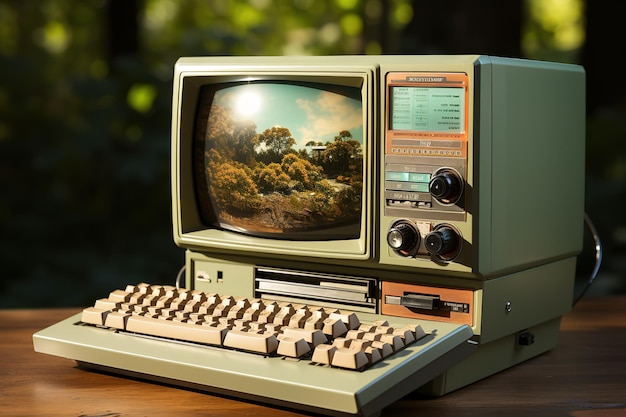 Uitgestald op het vintage computer festival italië