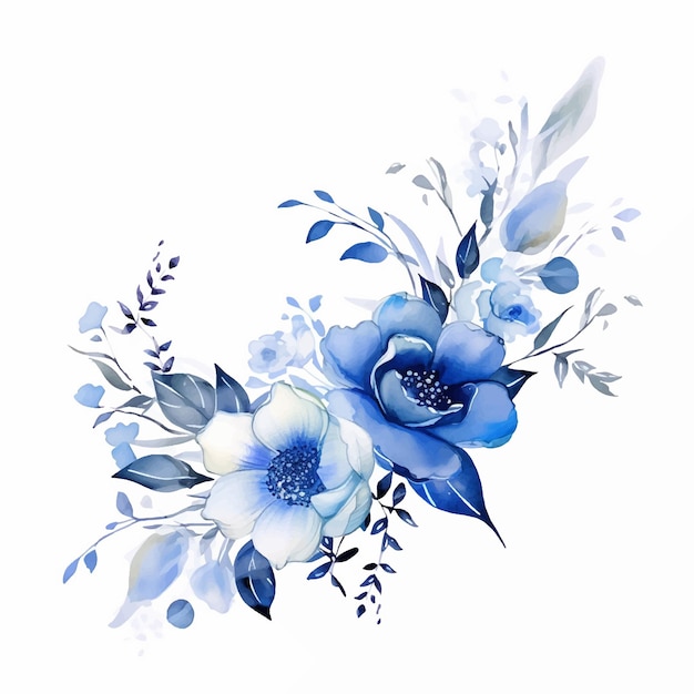 uitnodiging roos waterverf bruiloft romantische verjaardag groet elegant frame bloemblaad tekening gebladerte