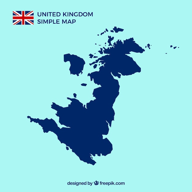 Карта Uk