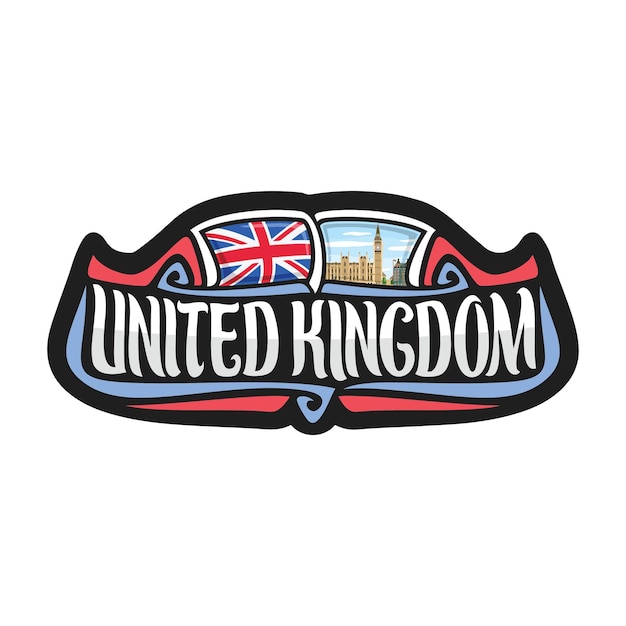 영국 영국 스티커 플래그 로고 배지 여행 기념품 그림