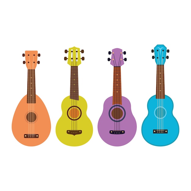 Ukelele illustratie vector