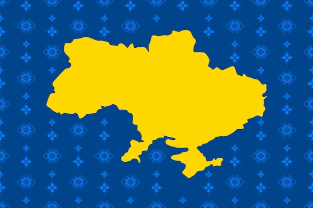 Ukraine country map