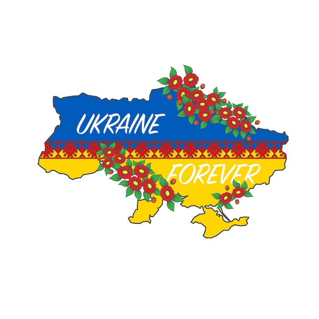 ウクライナ永遠にマップの背景