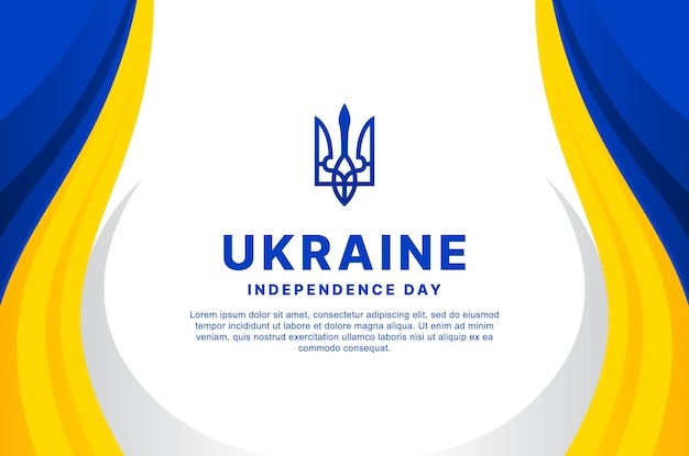 Ukraine Independence Day Background Event