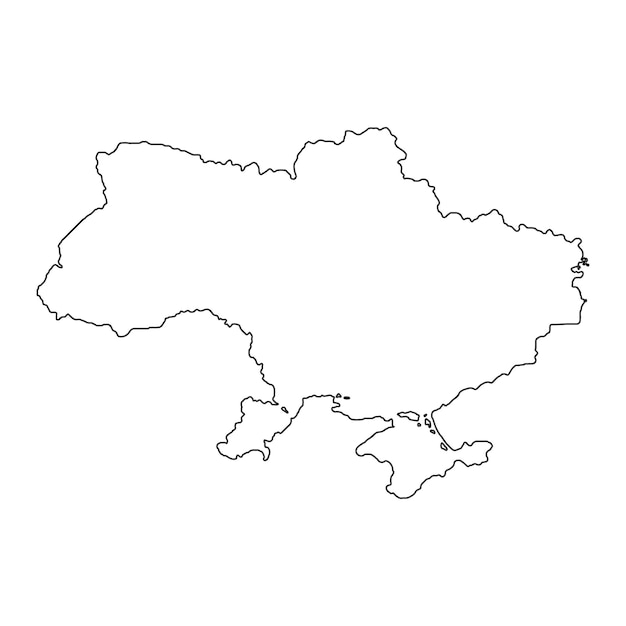 Вектор Карта украины векторная карта европейских стран мир в украине оливковая ветвь символ мира