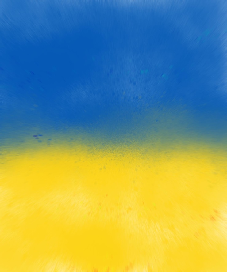 Vector ukraine republic vector icon symbol peace and war concept illustration blue and yellow