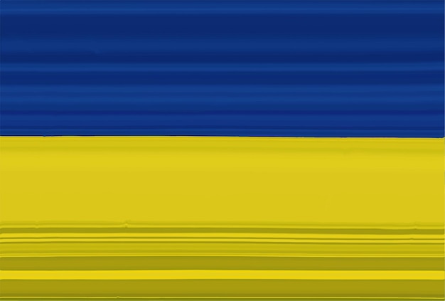 Ukraine war flag abstract liquid marble texture background