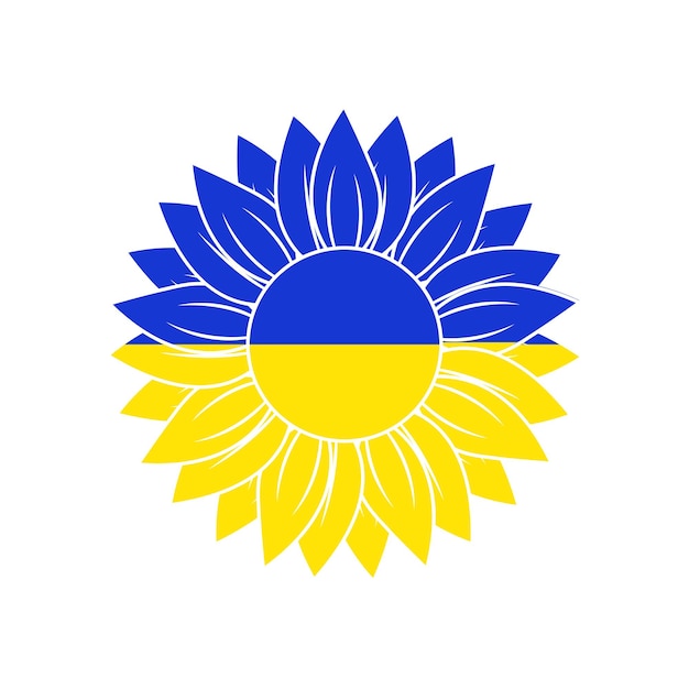 Ukrainian Flag I Stand with Ukraine Pray for Ukraine Stop the War Sunflower