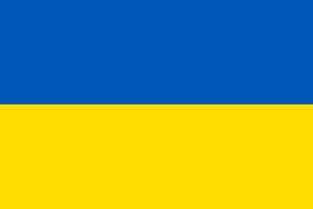 Vector ukrainian flagvector design