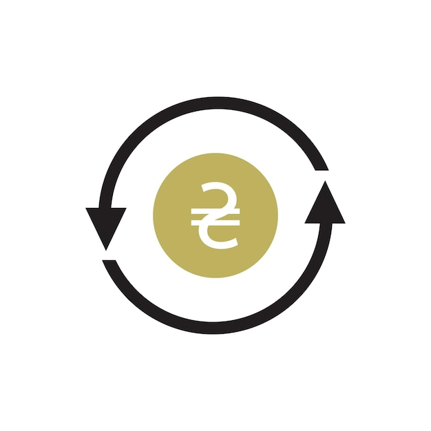 Ukrainian hryvnia icon Ukrainian hryvnia sign vector Currency symbol icon