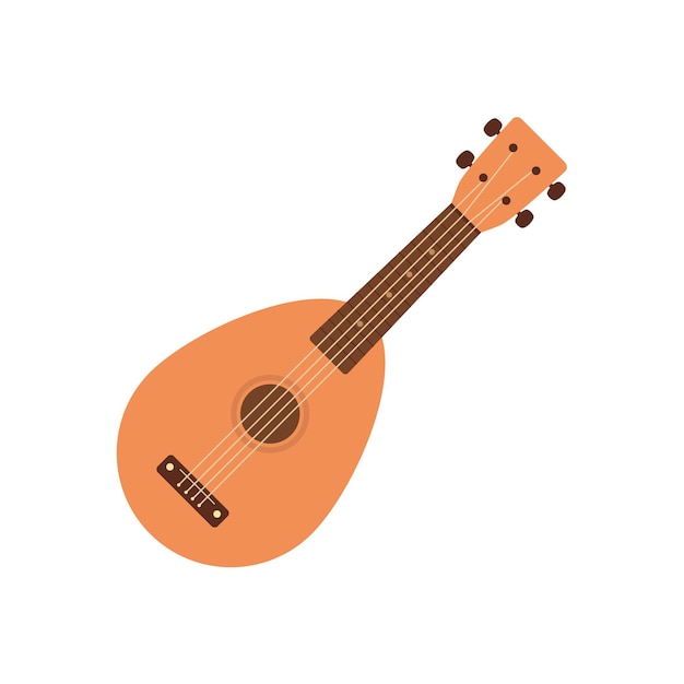 Ukulele illustration vector