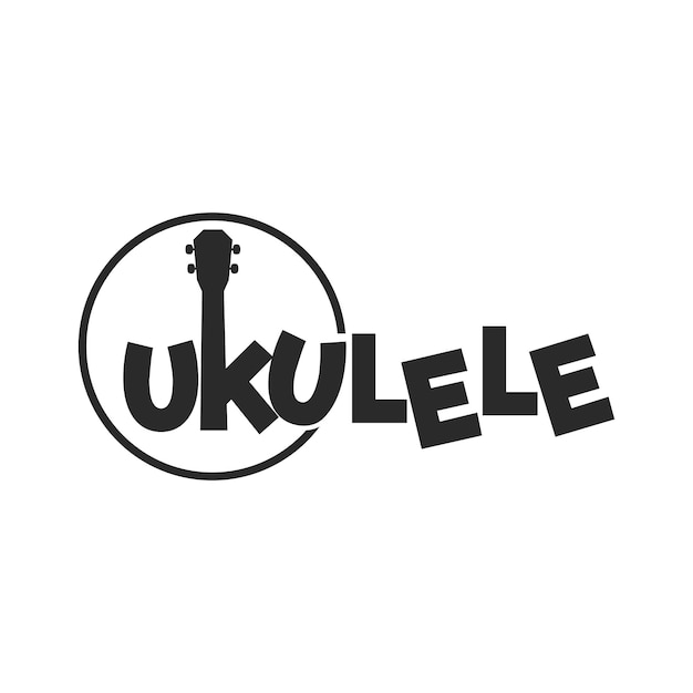 Ukulele illustration vector