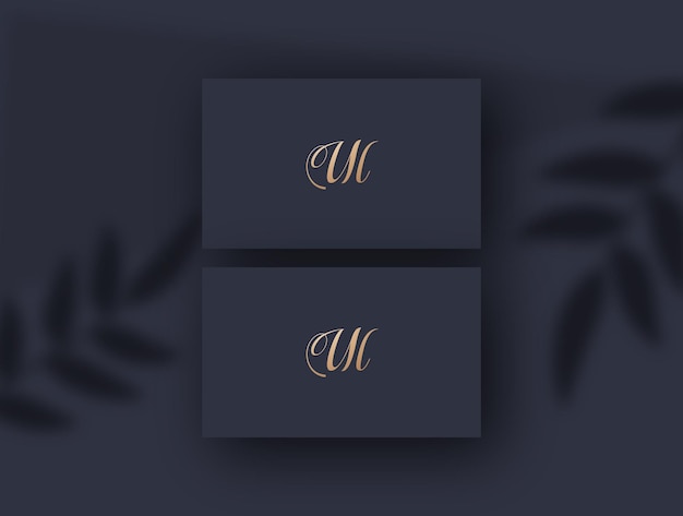 Векторное изображение дизайна логотипа Ul