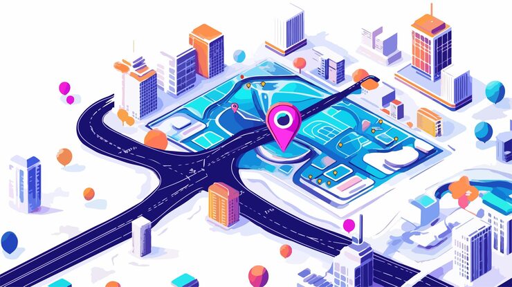 Vector 使用電腦與軌跡路線指標進行位置追蹤的gps地圖導航的終極指南