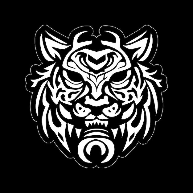 The Ultimate Sticker for Lovers of The Tiger Print Ready Design