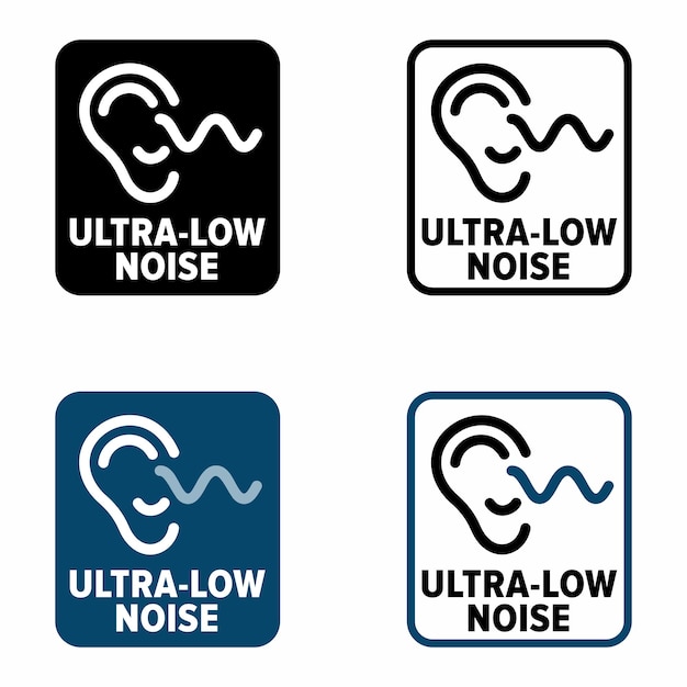 Ultra Low Noise vector information sign