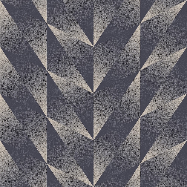 Ультрасовременный геометрический бесшовный узор. Вектор Dot Work на абстрактном фоне