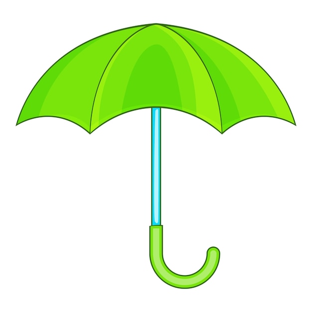 Vector umbrella icon cartoon illustration of umbrella vector icon for web design