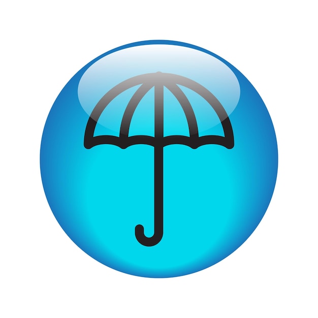 Umbrella icon design